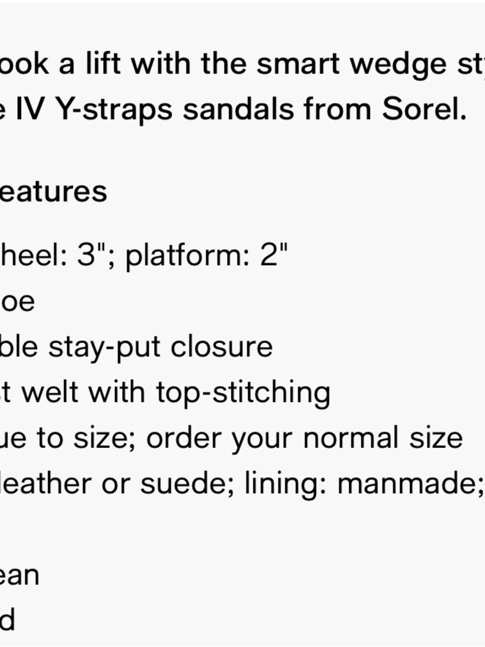 SOREL: Women's Joanie IV Wedge Sandals - Picture 12 of 12